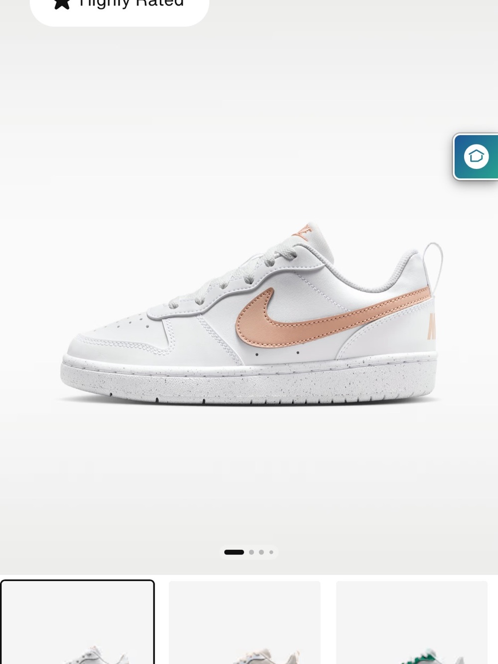 Nike Court Borough Low Recraft “Big kids” youth size 6.5Y Brand New in Box.